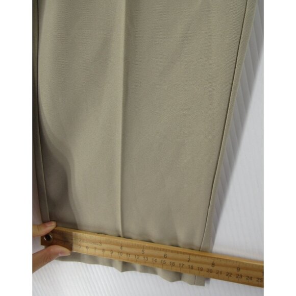 Greg Norman Pants 34X34 Tan Performance Golf Chino Trousers Shark NEW - Picture 5 of 12